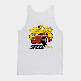 Custom Rods Speed Shop - Hot Rod Cars Tank Top